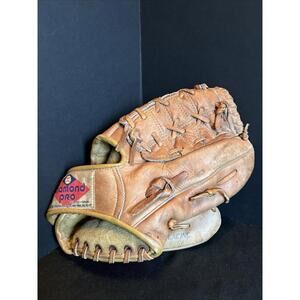 Vintage Diamond Pro Baseball Glove Mitt Rawhide FW2000Top Grain Cowhide Leather